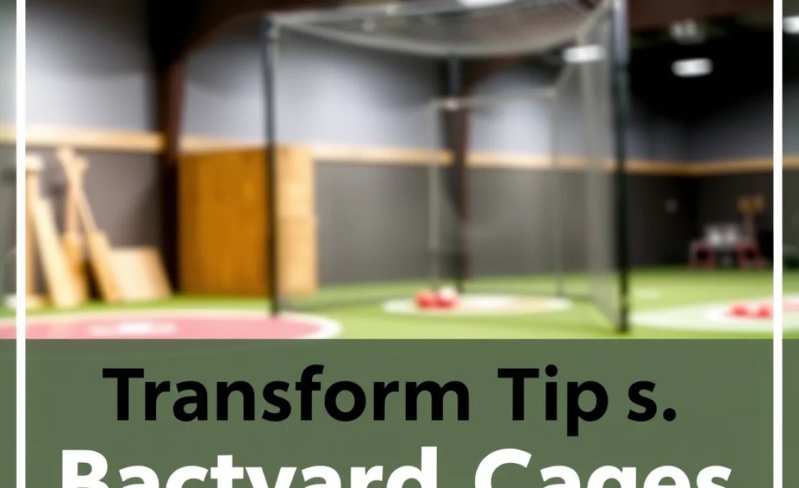 Installation Tips for Backyard Batting Cages
