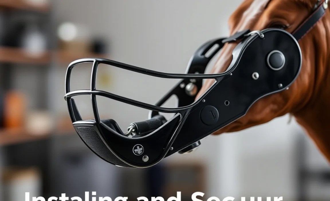 Installing and Securing Your Throat Guard