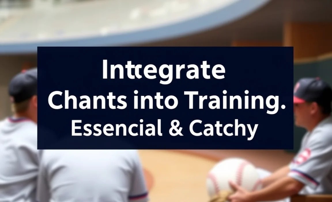Integrating Chants into Training
