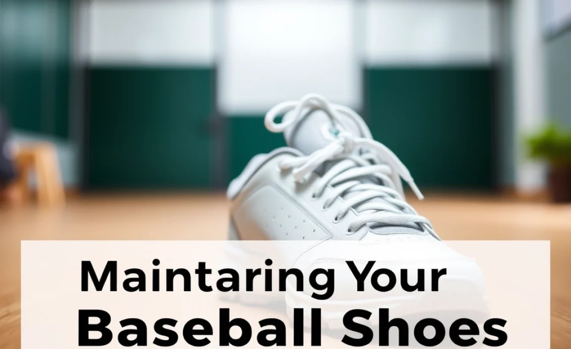 Maintaining Your Baseball Shoes for Longevity