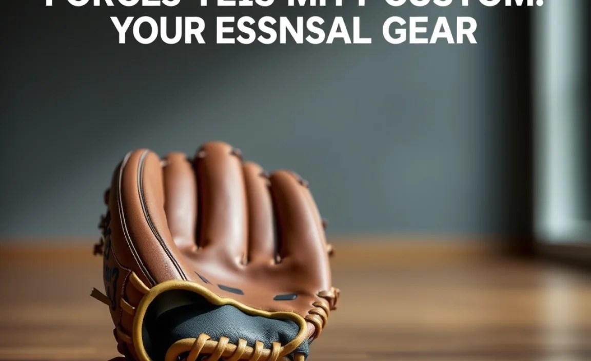 Maintaining Your Customized Mitt