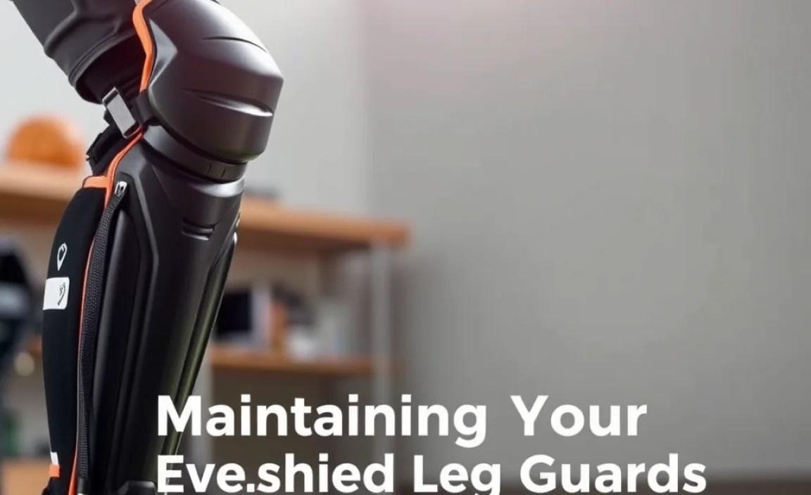 Maintaining Your Evoshield Leg Guards