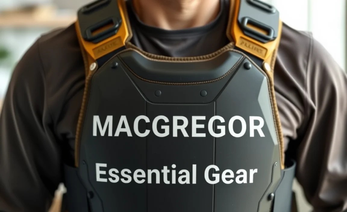 Maintaining Your MacGregor Chest Protector