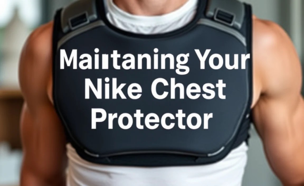 Maintaining Your Nike Chest Protector