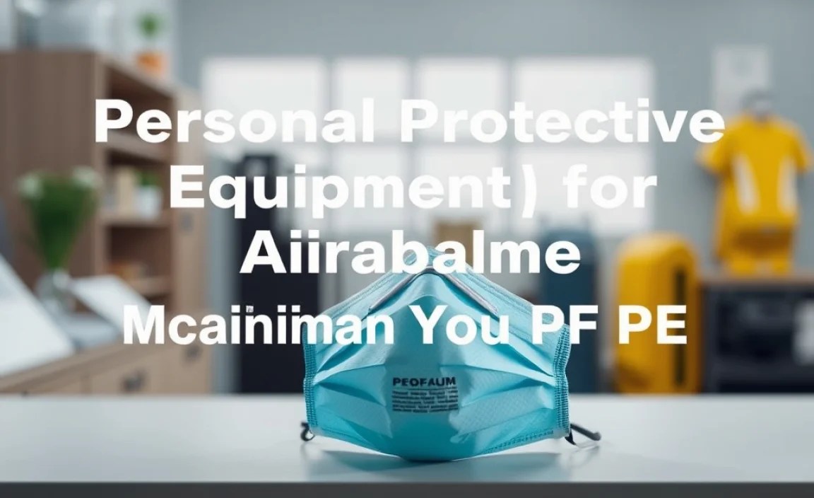 Maintaining Your PPE and Environment
