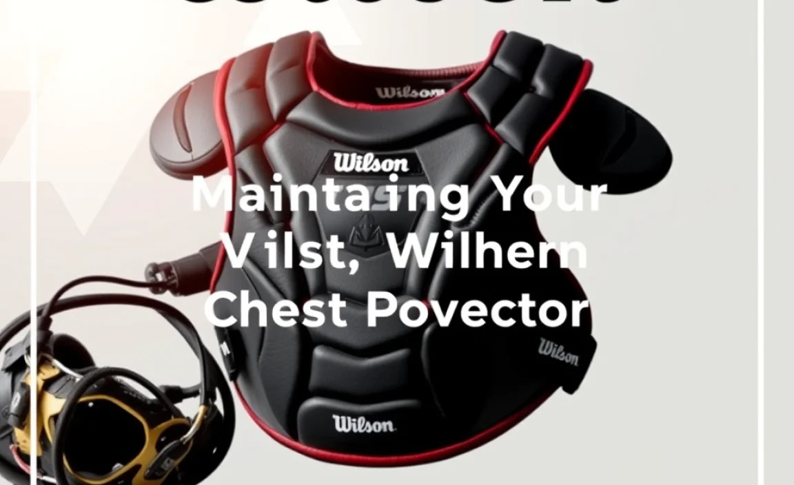 Maintaining Your Wilson Chest Protector