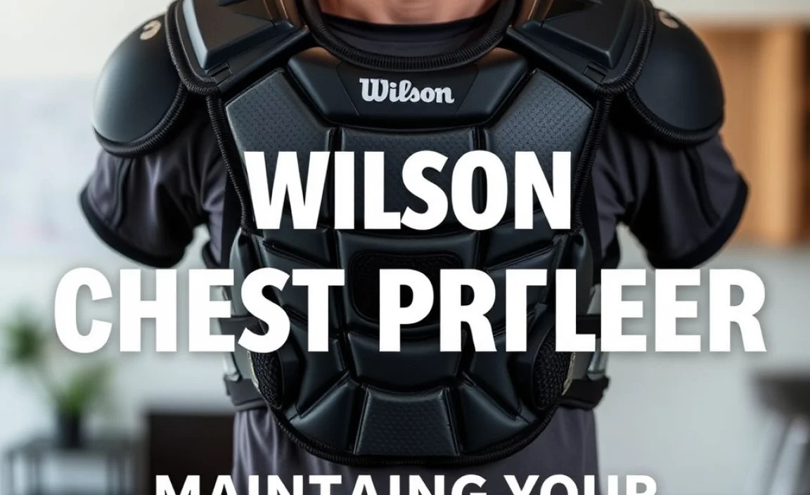 Maintaining Your Wilson Chest Protector