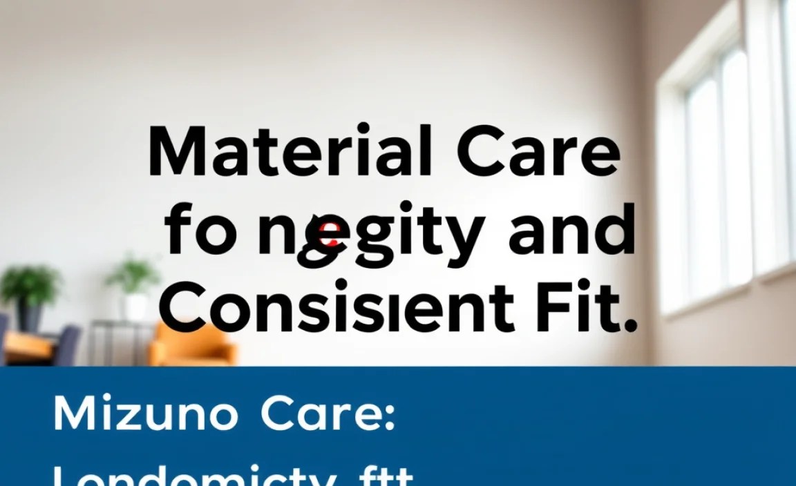 Material Care for Longevity and Consistent Fit