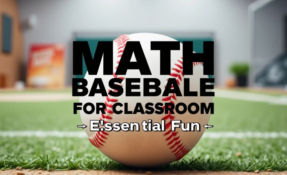Math Baseball Game For Classroom: Essential Fun
