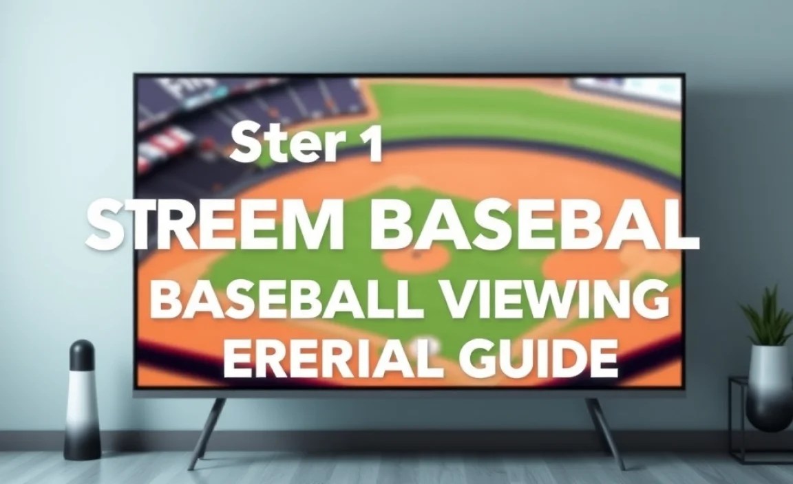 Maximizing Your Free Baseball Viewing Experience