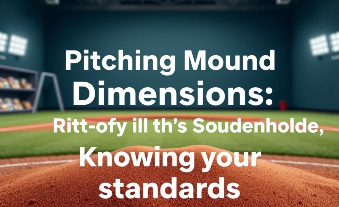Pitching Mound Dimensions: Knowing the Standards
