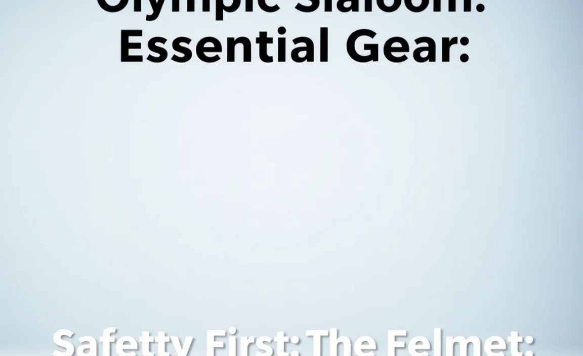 Safety First: The Helmet