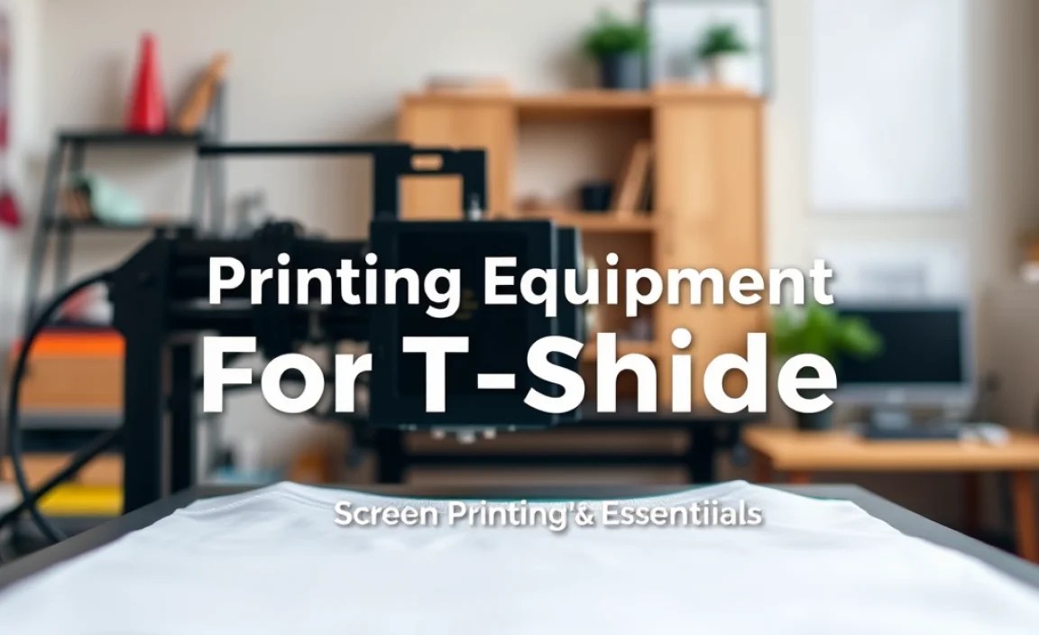Section 1: Screen Printing Essentials for Beginners