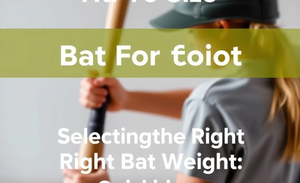 Selecting the Right Bat Weight