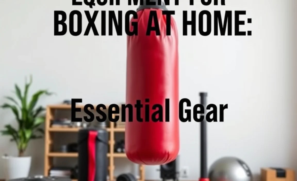 Setting Up Your Home Boxing Space