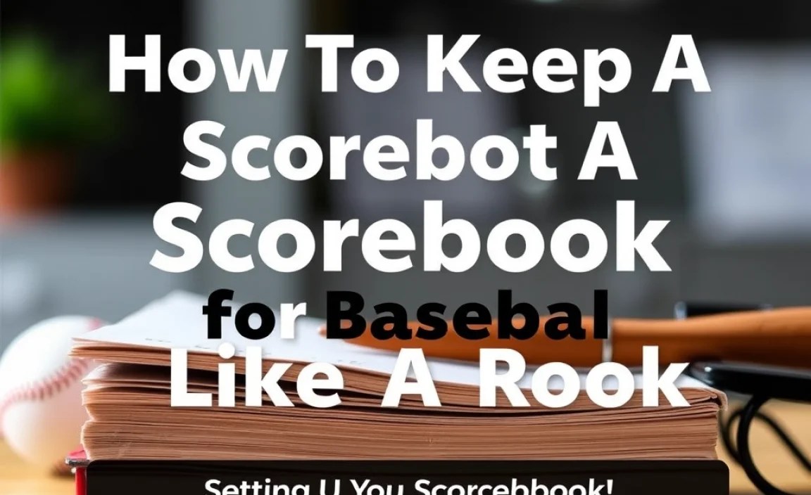 Setting Up Your Scorebook