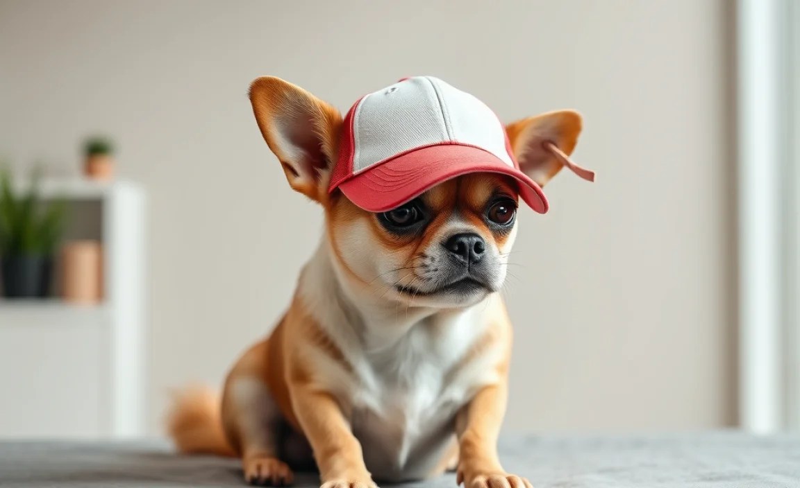 Sizing Your Small Dog for a Baseball Cap