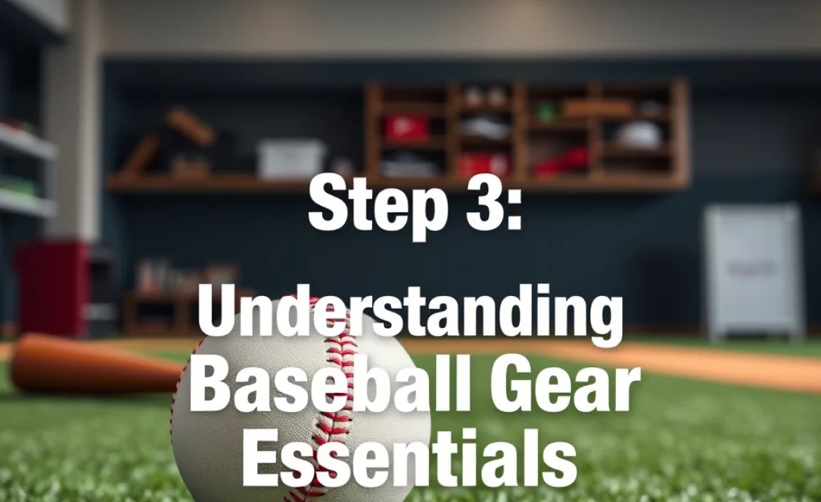 Step 3: Understanding Baseball Gear Essentials