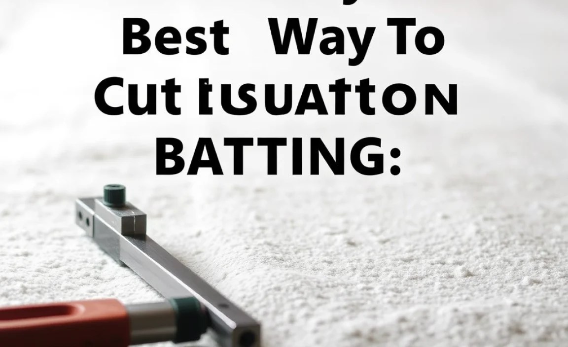 Step-by-Step Guide for Cutting Insulation Batting