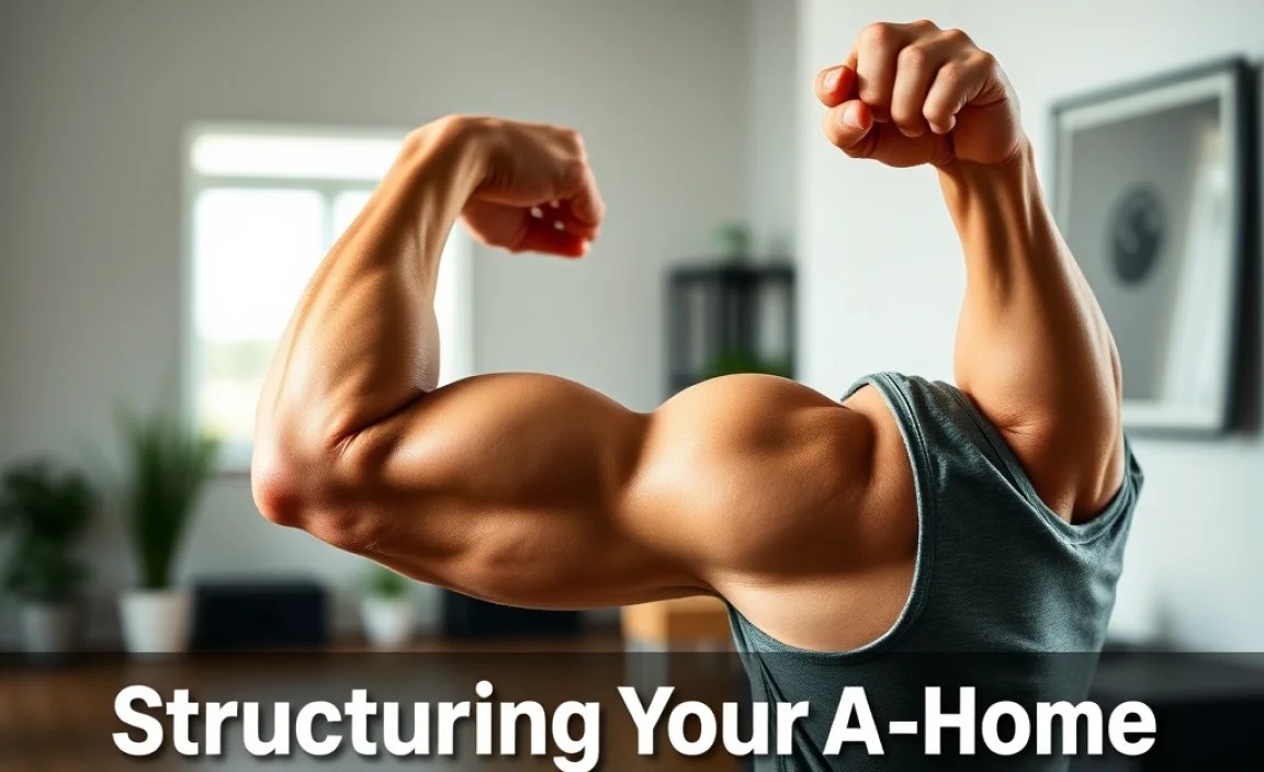 Structuring Your At-Home Arm Workout