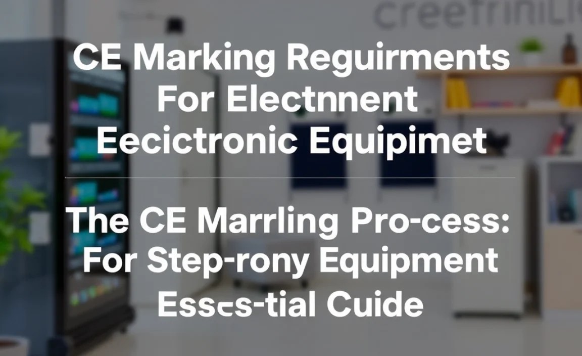 The CE Marking Process: A Step-by-Step Guide