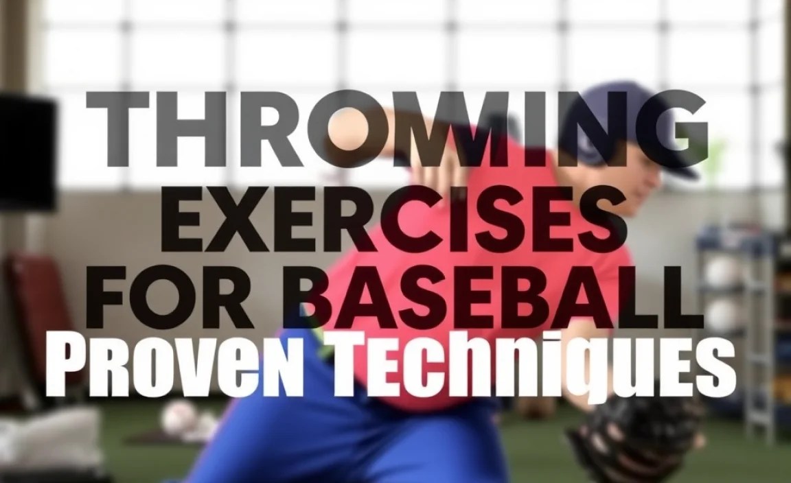 Throwing Exercises For Baseball: Proven Techniques