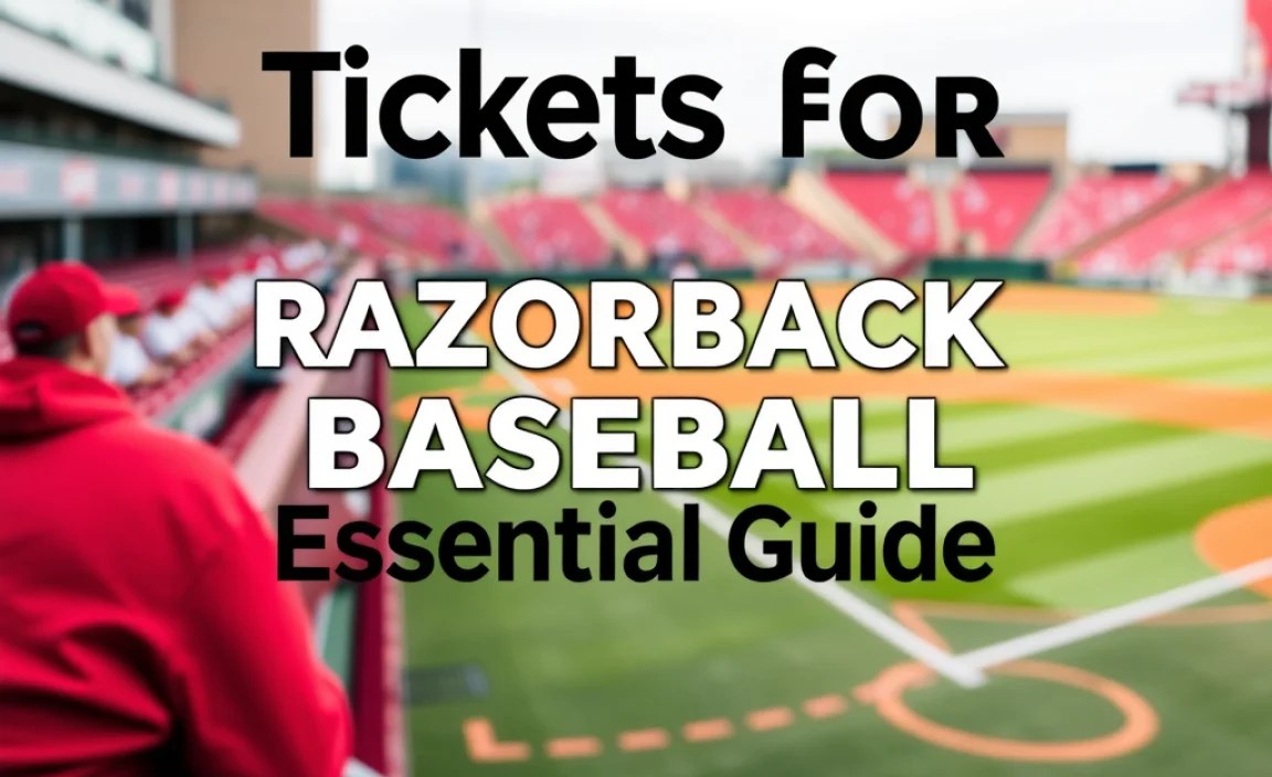 Tickets for Razorback Baseball: Essential Guide