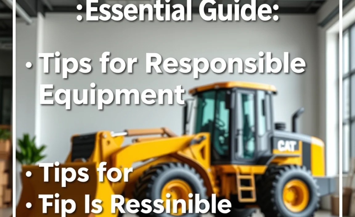 Tips for Responsible Equipment Financing