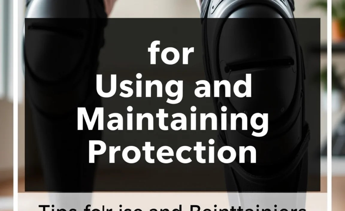 Tips for Using and Maintaining Your Knee Savers