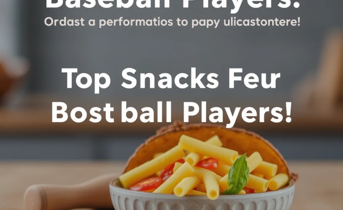 Top Nutritional Needs for Baseball Players