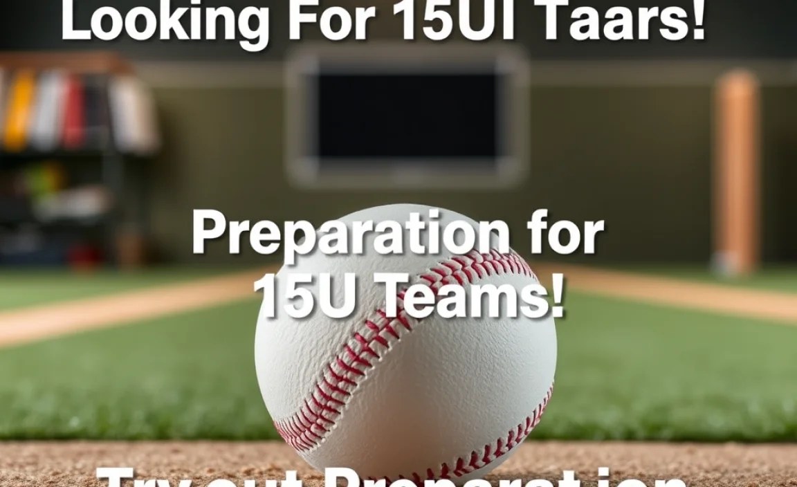 Tryout Preparation for 15U Teams