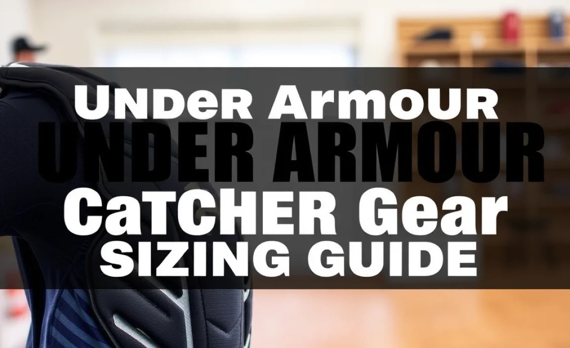 Ultimate Under Armour Catcher Gear Sizing Guide