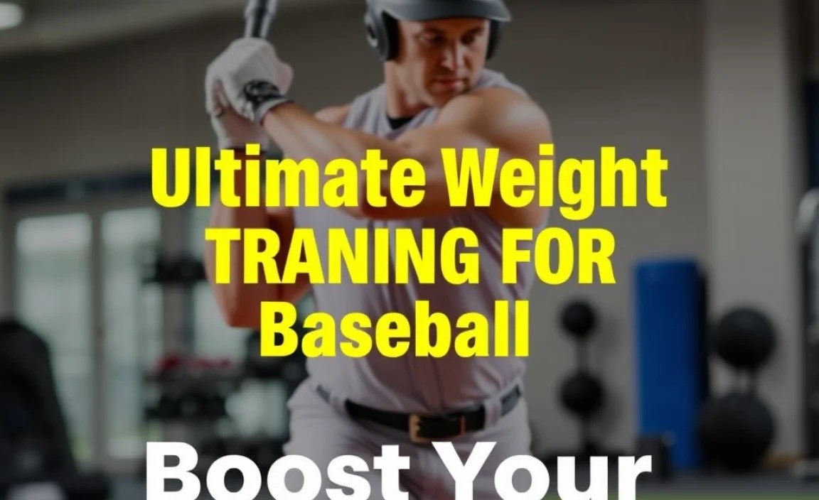 Ultimate Weight Training For Baseball: Boost Your Performance!