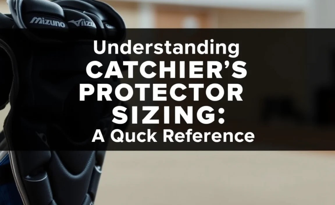 Understanding Catcher’s Protector Sizing: A Quick Reference