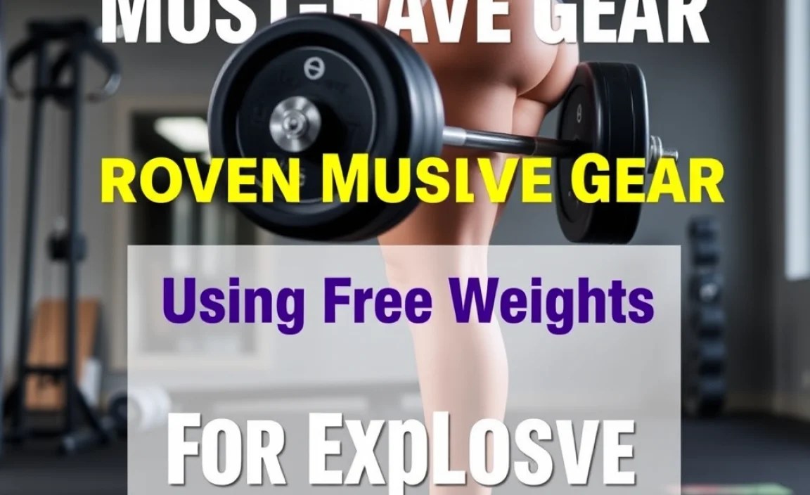 Using Free Weights for Explosive Leg Power