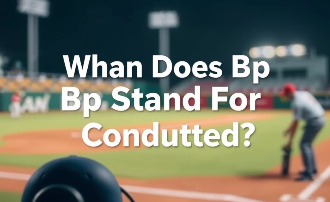 When and How BP is Conducted