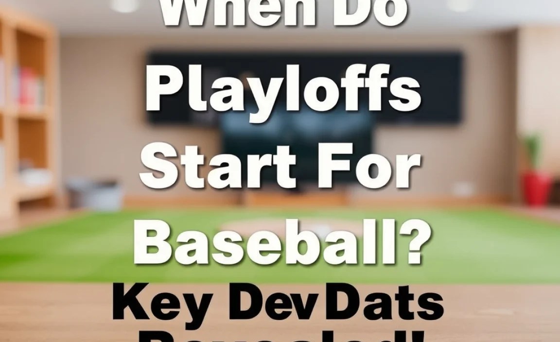 When Do Playoffs Start For Baseball? Key Dates Revealed!