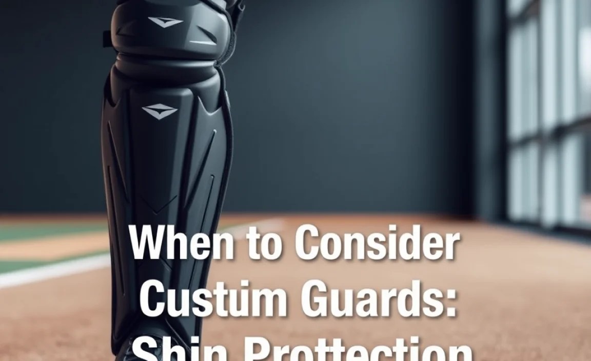 When to Consider Custom Shin Guards