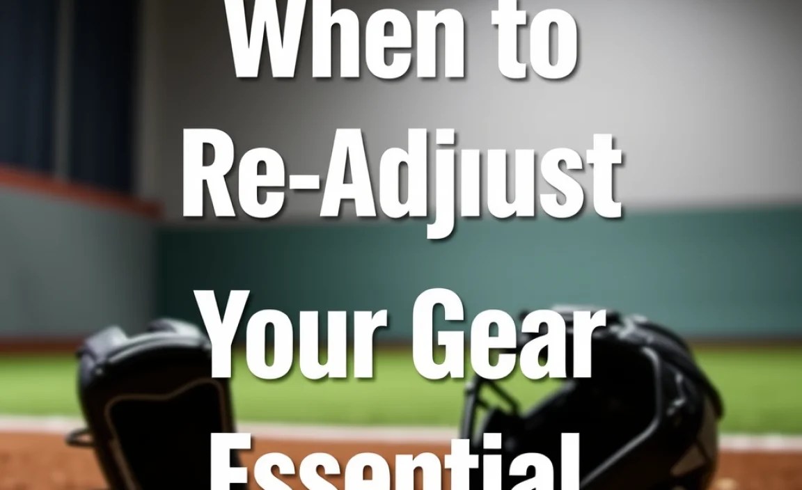 When to Re-Adjust Your Gear