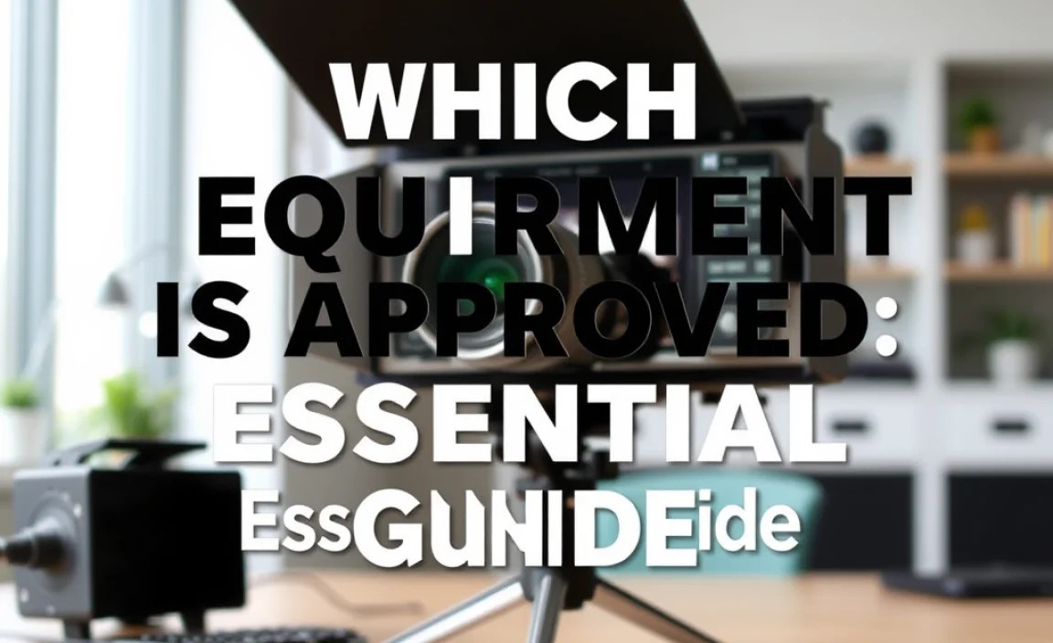 Which Equipment Is Approved: Essential Guide