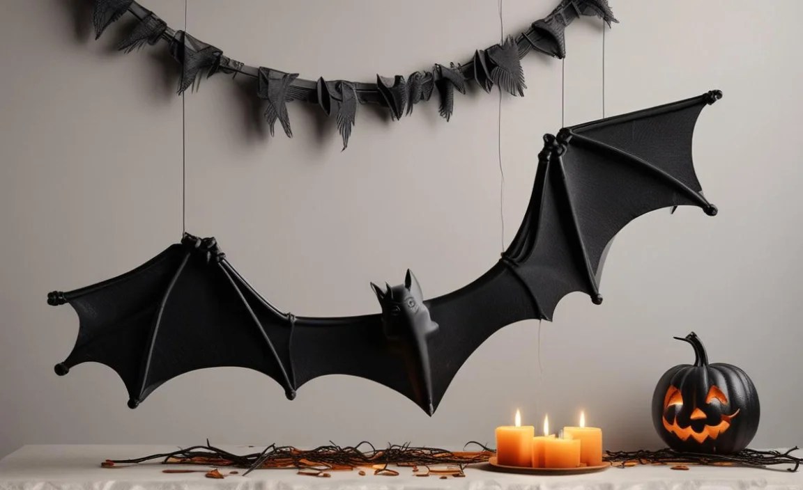 Store-Bought Bat Decorations