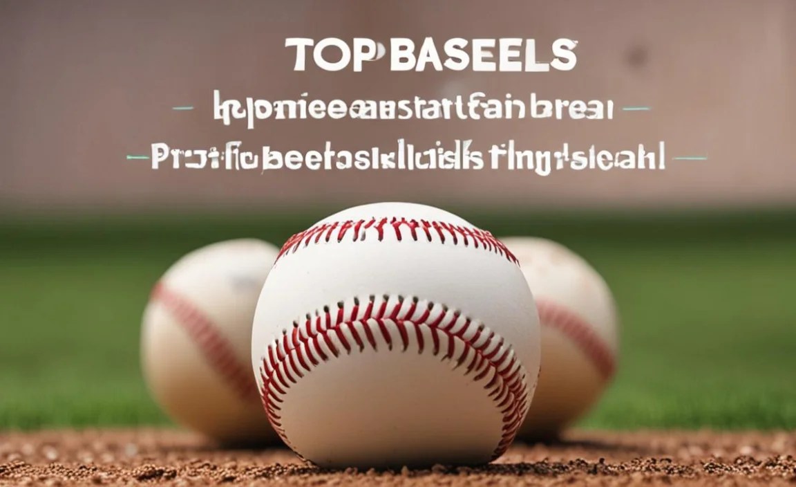 Top Baseballs For Practice: Elevate Your Game Today!