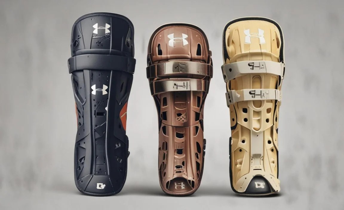Example Comparison: Under Armour Shin Guard Features
