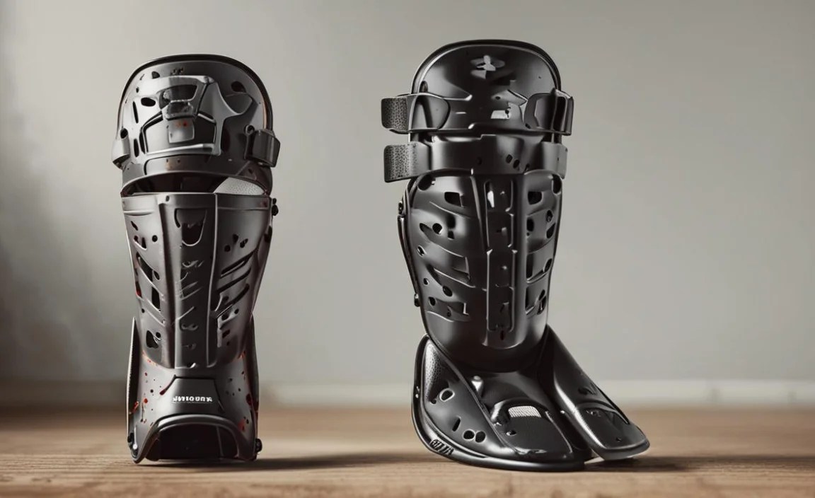 Maintaining Your Catcher Shin Guards