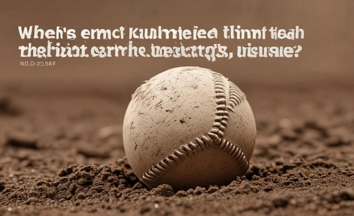 Where Does The Mud Come From For Baseballs? Discover Now!