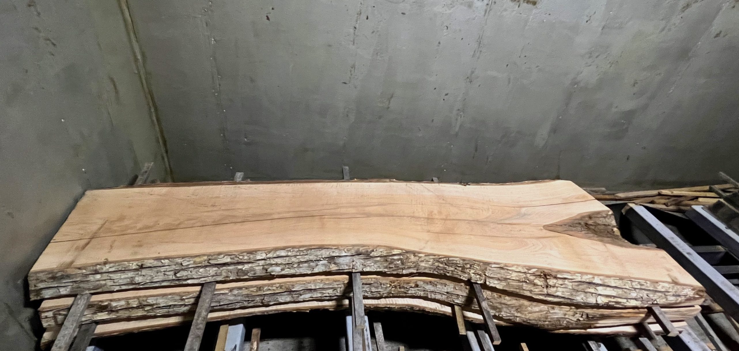 Maple Wood Slabs Live Edge Kiln Dried FrisonLogue Hardwoods