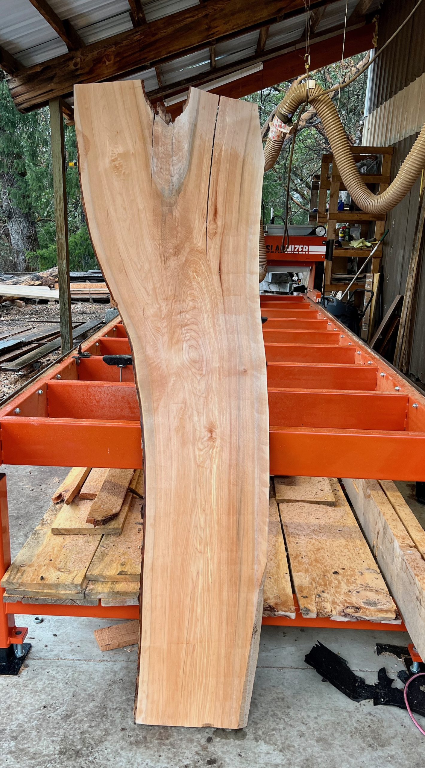 Maple Wood Slab 79" x 23 1/2" x 1 1/4" FrisonLogue Hardwoods