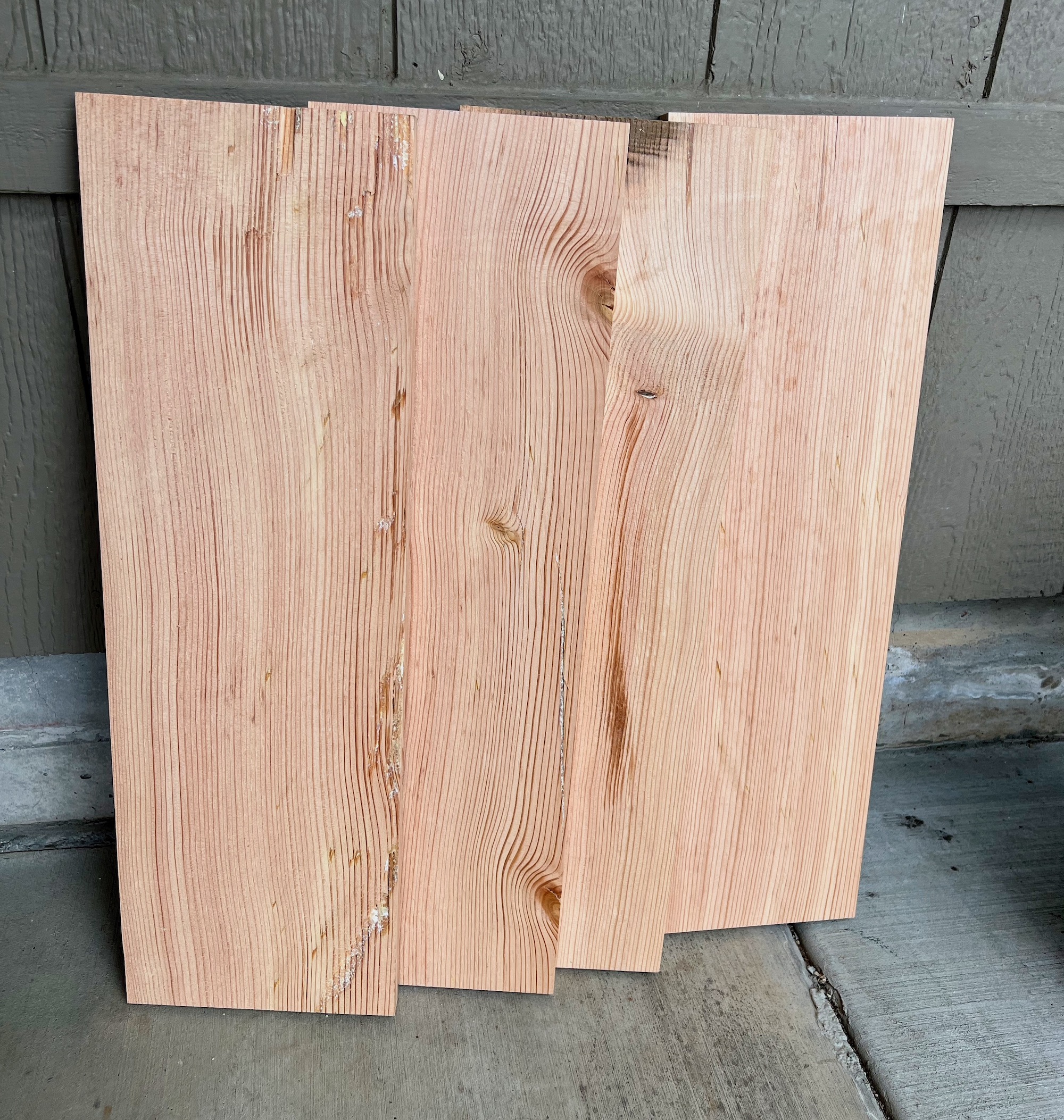 Douglas Fir Boards 24” x 7 1/2” x 7/8” FrisonLogue Hardwoods