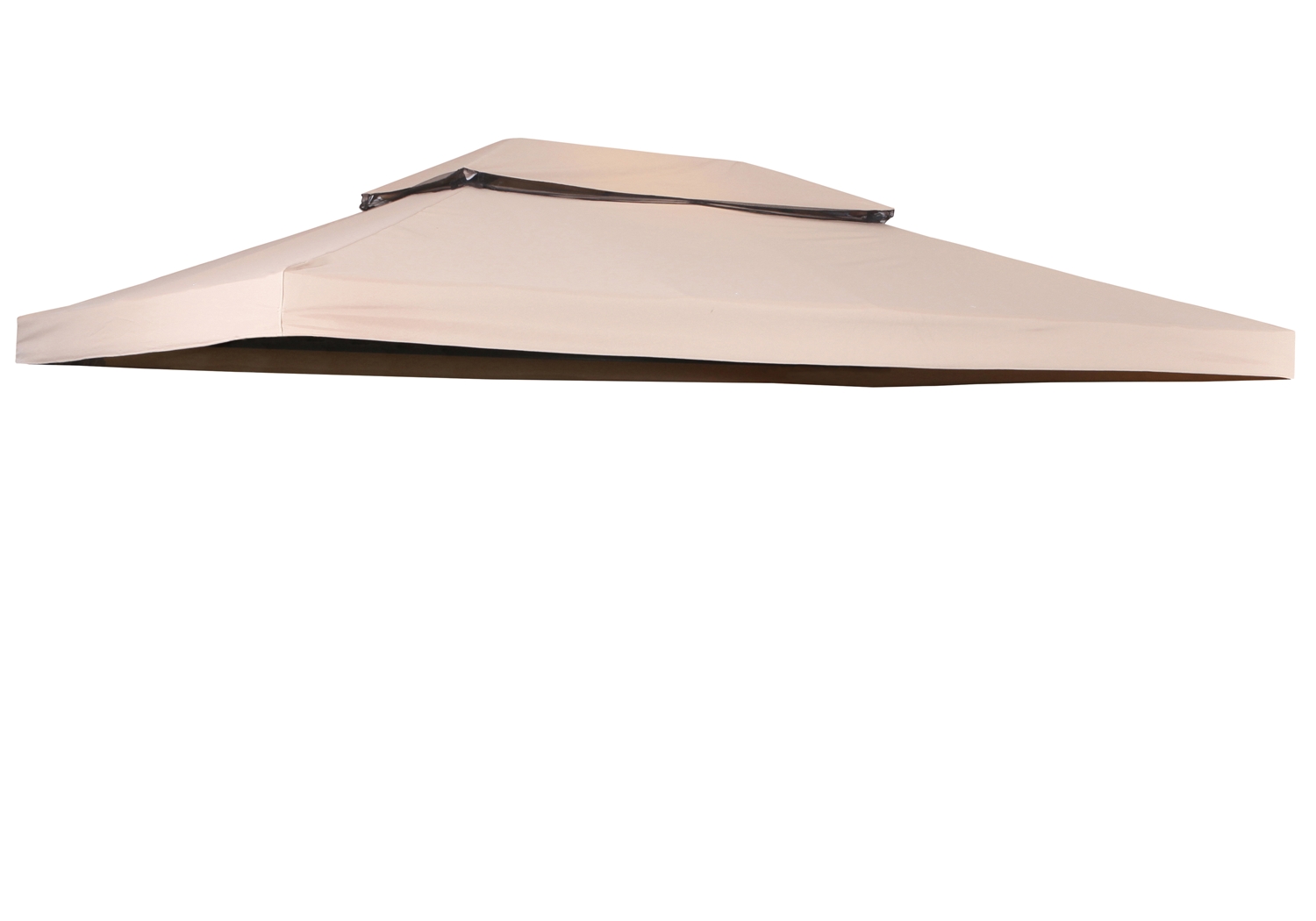 Paviljongtak 3X4M LUXOR Tak 3x4m Beige Svenssons fritidsmöbler