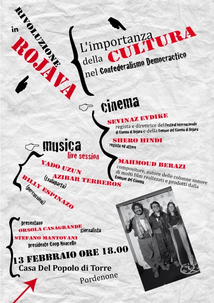 Iniziativa Di Solidarietà Pro Rojava By Coop Noncello A Pordenone – Friulisera 595_x_421_jpg